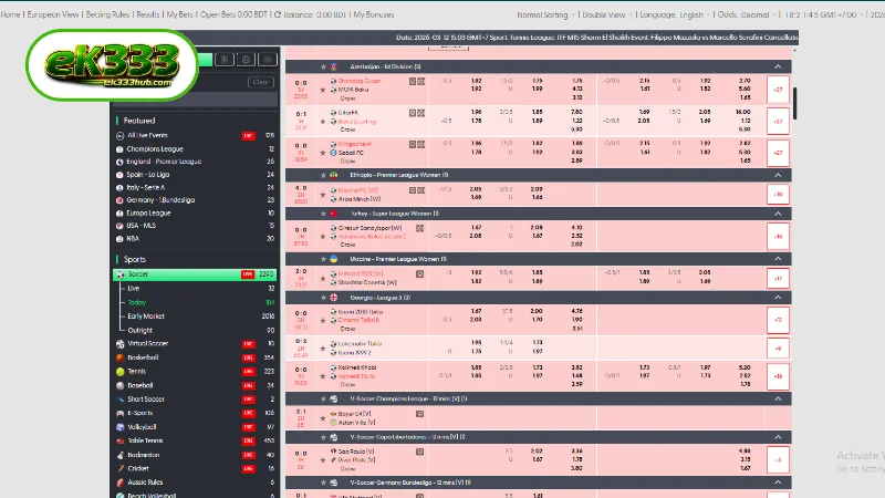 Inside the Most Engaged Athletic Simulations at EK333 Sports